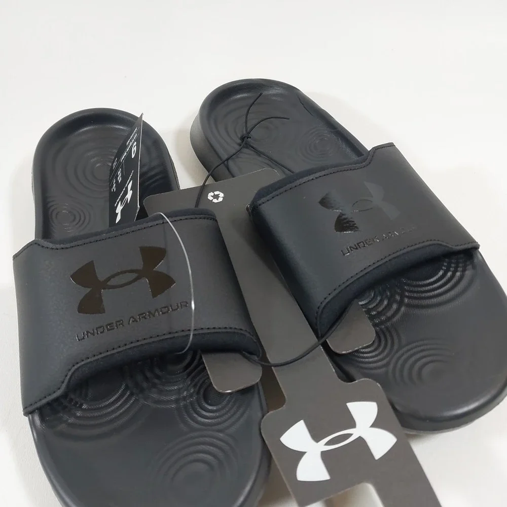 Under Armour Men's UA Ignite Select Slides - Black / Black- Size 9 *NEW‎ w/ Tag*